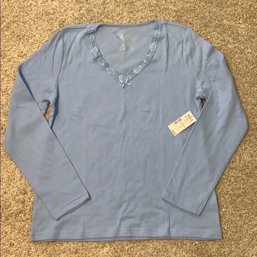 Croft and Barrow Pajama Top